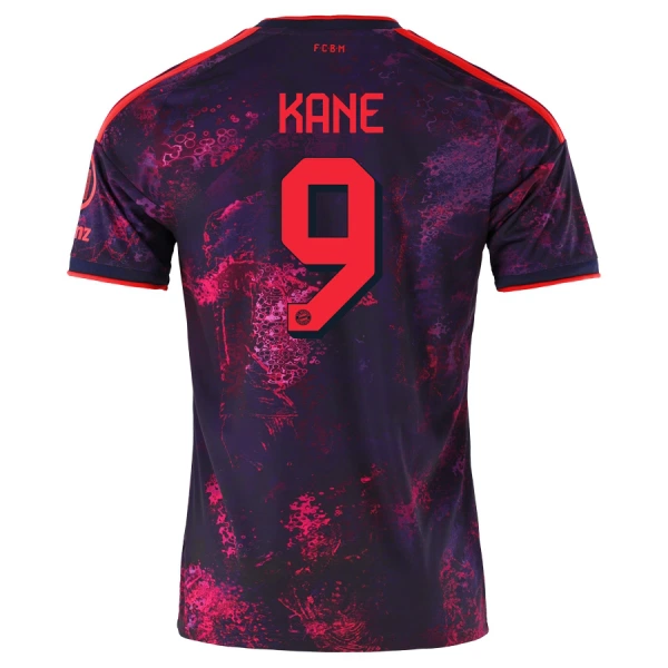 Camiseta FC Bayern Múnich Harry Kane 9 Tercera Equipación 2026/2027