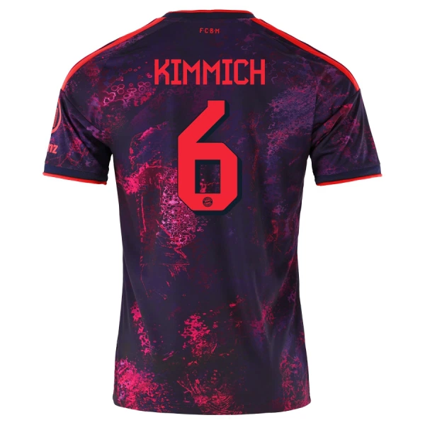Camiseta FC Bayern Múnich Joshua Kimmich 6 Tercera Equipación 2026/2027