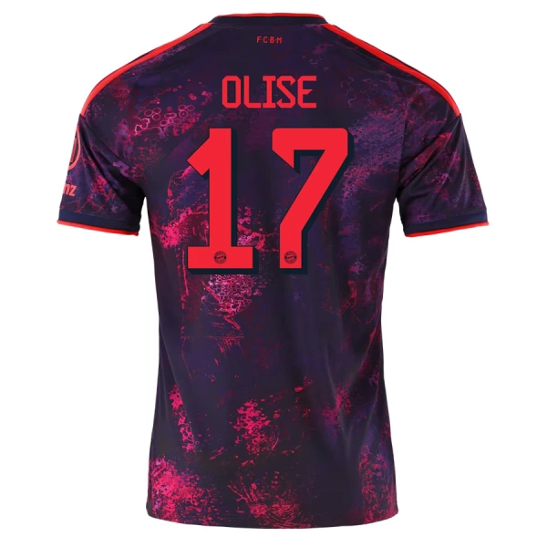Camiseta FC Bayern Múnich Michael Olise 17 Tercera Equipación 2026/2027