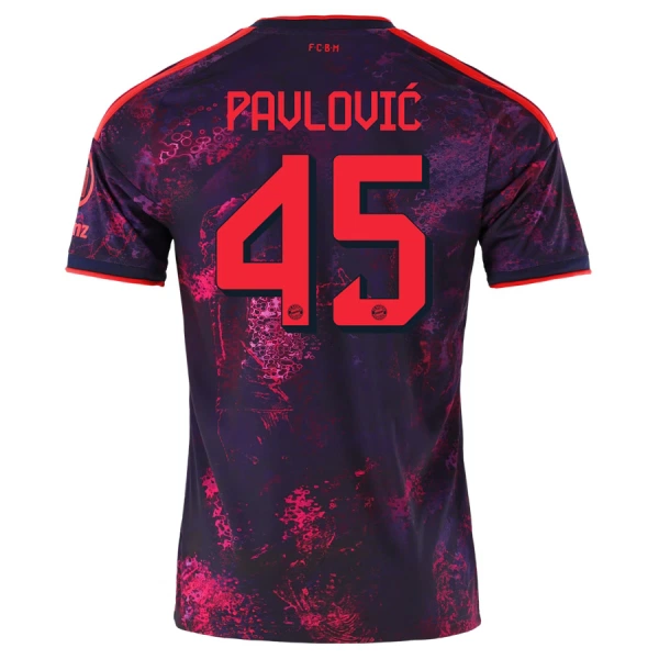Camiseta FC Bayern Múnich Pavlovic 45 Tercera Equipación 2026/2027