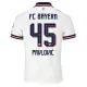 Camiseta FC Bayern Múnich Pavlovic 45 Visitante 2026/2027