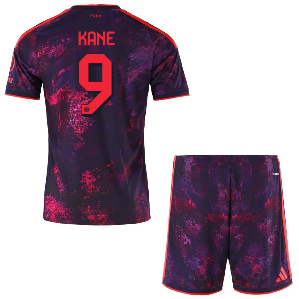 Conjunto FC Bayern Múnich Harry Kane 9 Tercera Equipación 2026/2027 Niño