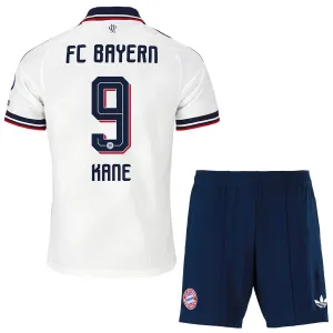 Conjunto FC Bayern Múnich Harry Kane 9 Visitante 2026/2027 Niño