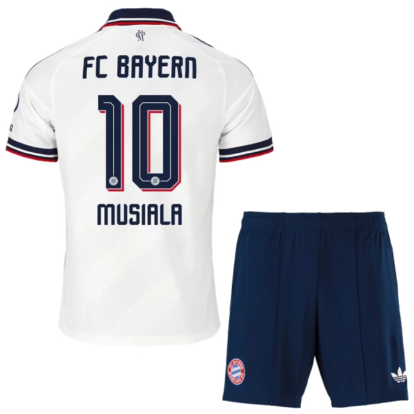 Conjunto FC Bayern Múnich Jamal Musiala 10 Visitante 2026/2027 Niño