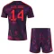 Conjunto FC Bayern Múnich Luis Díaz 14 Tercera Equipación 2026/2027 Niño