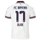 Conjunto FC Bayern Múnich Michael Olise 17 Visitante 2026/2027 Niño