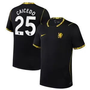 Camiseta Chelsea Moisés Caicedo 25 Visitante 2026/2027