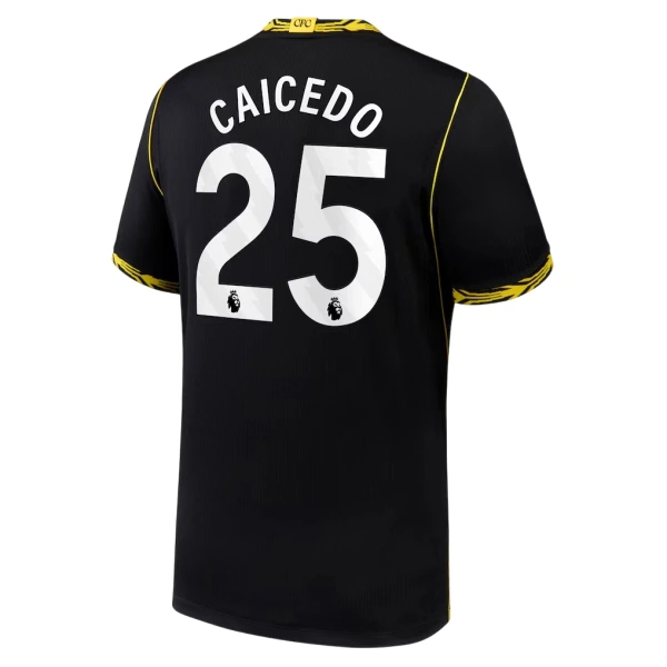 Camiseta Chelsea Moisés Caicedo 25 Visitante 2026/2027