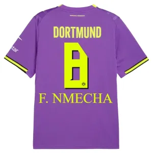 Camiseta Borussia Dortmund F. Nmecha 8 Tercera Equipación 2026/2027