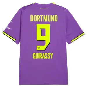 Camiseta Borussia Dortmund Guirassy 9 Tercera Equipación 2026/2027