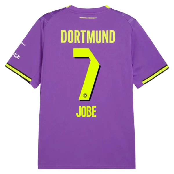 Camiseta Borussia Dortmund Jobe Bellingham 7 Tercera Equipación 2026/2027 Camiseta Borussia Dortmund Jobe Bellingham 7 Tercera Equipación 2026/2027