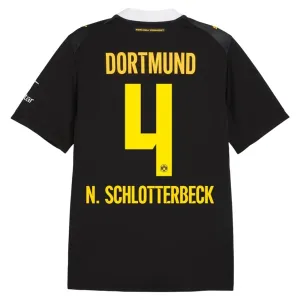 Camiseta Borussia Dortmund Nico Schlotterbeck 4 Visitante 2026/2027