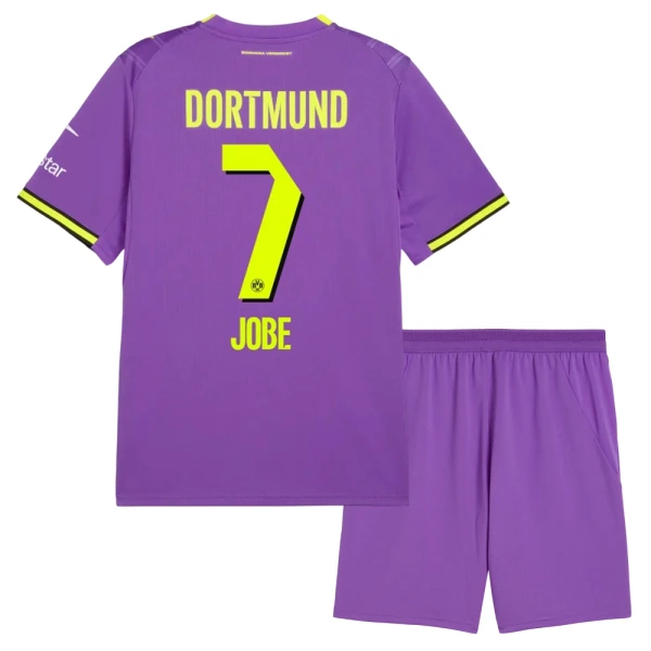Conjunto Borussia Dortmund Jobe Bellingham 7 Tercera Equipación 2026/2027 Niño Conjunto Borussia Dortmund Jobe Bellingham 7 Tercera Equipación 2026/2027 Niño