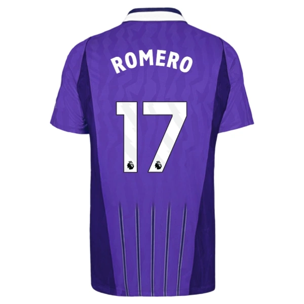 Camiseta Tottenham Hotspur Cristian Romero 17 Tercera Equipación 2026/2027 Camiseta Tottenham Hotspur Cristian Romero 17 Tercera Equipación 2026/2027