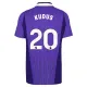 Camiseta Tottenham Hotspur Kudus 20 Tercera Equipación 2026/2027 Camiseta Tottenham Hotspur Kudus 20 Tercera Equipación 2026/2027