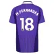 Camiseta Tottenham Hotspur M. Fernandes 18 Tercera Equipación 2026/2027 Camiseta Tottenham Hotspur M. Fernandes 18 Tercera Equipación 2026/2027