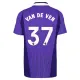 Camiseta Tottenham Hotspur Micky van de Ven 37 Tercera Equipación 2026/2027 Camiseta Tottenham Hotspur Micky van de Ven 37 Tercera Equipación 2026/2027