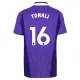 Camiseta Tottenham Hotspur Tonali 16 Tercera Equipación 2026/2027
