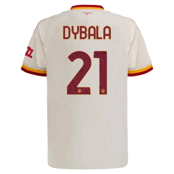 Camiseta AS Roma Paulo Dybala 21 Visitante 2026/2027 Camiseta AS Roma Paulo Dybala 21 Visitante 2026/2027
