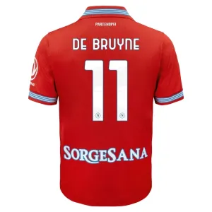 Camiseta SSC Napoli Kevin De Bruyne 11 Tercera Equipación 2026/2027