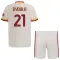 Conjunto AS Roma Paulo Dybala 21 Visitante 2026/2027 Niño