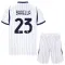Conjunto Inter de Milán Nicolò Barella 23 Visitante 2026/2027 Niño