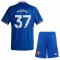 Conjunto Manchester United Kobbie Mainoo 37 Visitante 2026/2027 Niño