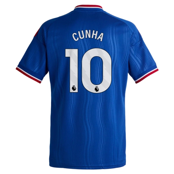 Conjunto Manchester United Matheus Cunha 10 Visitante 2026/2027 Niño