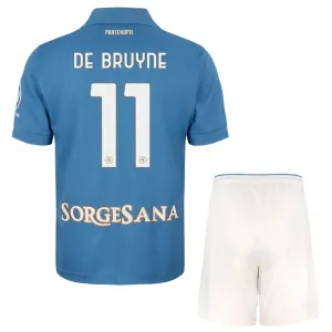 Conjunto SSC Napoli Kevin De Bruyne 11 Local 2026/2027 Niño