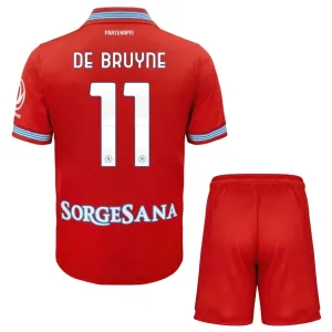 Conjunto SSC Napoli Kevin De Bruyne 11 Tercera Equipación 2026/2027 Niño