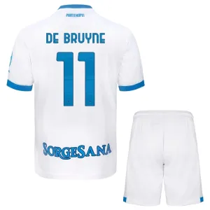 Conjunto SSC Napoli Kevin De Bruyne 11 Visitante 2026/2027 Niño