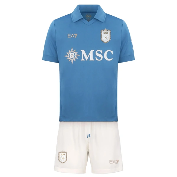 Conjunto SSC Napoli Local 2026/2027 Niño Conjunto SSC Napoli Local 2026/2027 Niño