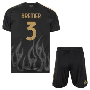 Conjunto Juventus Bremer 3 Tercera Equipación 2026/2027 Niño