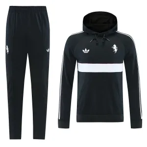 Chándal con Capucha Juventus 2026/2027 Negro Chándal con Capucha Juventus 2026/2027 Negro