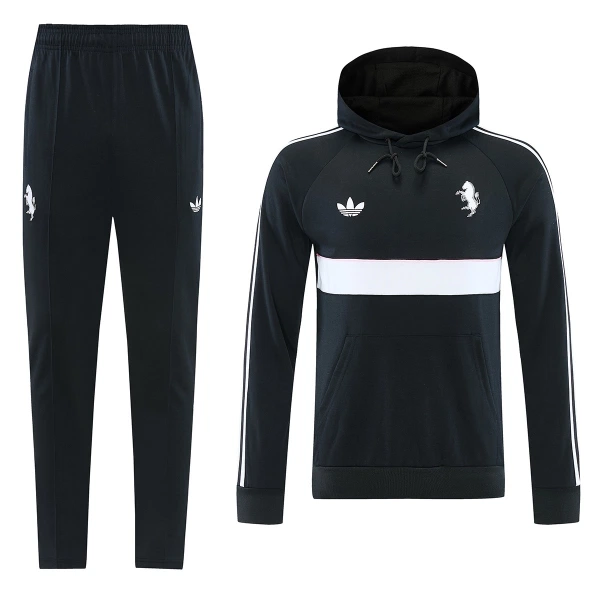 Chándal con Capucha Juventus 2026/2027 Negro Chándal con Capucha Juventus 2026/2027 Negro