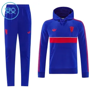 Chándal con Capucha Manchester United 2026/2027 Niño Azul