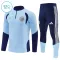 Conjunto de Sudadera 1/4 Zip Ajax 2026/2027 Niño Azul