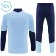 Conjunto de Sudadera 1/4 Zip Ajax 2026/2027 Niño Azul