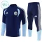 Conjunto de Sudadera 1/4 Zip Ajax 2026/2027 Niño Azul