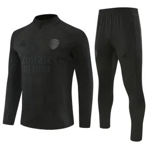 Conjunto de Sudadera 1/4 Zip Arsenal 2026/2027 Negro
