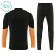 Conjunto de Sudadera 1/4 Zip Arsenal 2026/2027 Niño Negro