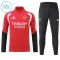 Conjunto de Sudadera 1/4 Zip Arsenal 2026/2027 Niño Rojo