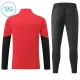 Conjunto de Sudadera 1/4 Zip Arsenal 2026/2027 Niño Rojo