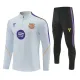 Conjunto de Sudadera 1/4 Zip Barcelona 2026/2027 Blanco Conjunto de Sudadera 1/4 Zip Barcelona 2026/2027 Blanco
