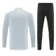 Conjunto de Sudadera 1/4 Zip Barcelona 2026/2027 Blanco