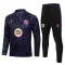 Conjunto de Sudadera 1/4 Zip Barcelona 2026/2027 Negro