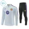 Conjunto de Sudadera 1/4 Zip Barcelona 2026/2027 Niño Blanco