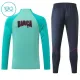Conjunto de Sudadera 1/4 Zip Barcelona 2026/2027 Niño Verde