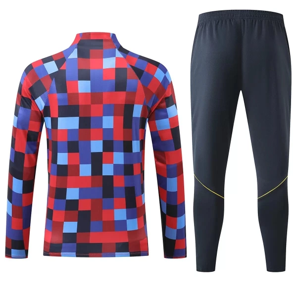 Conjunto de Sudadera 1/4 Zip Barcelona 2026/2027 Rojo