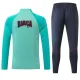 Conjunto de Sudadera 1/4 Zip Barcelona 2026/2027 Verde